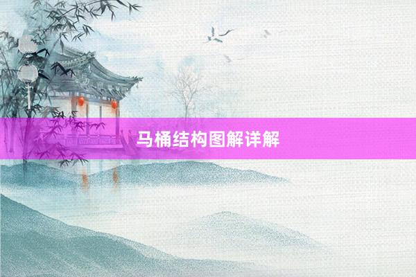 马桶结构图解详解